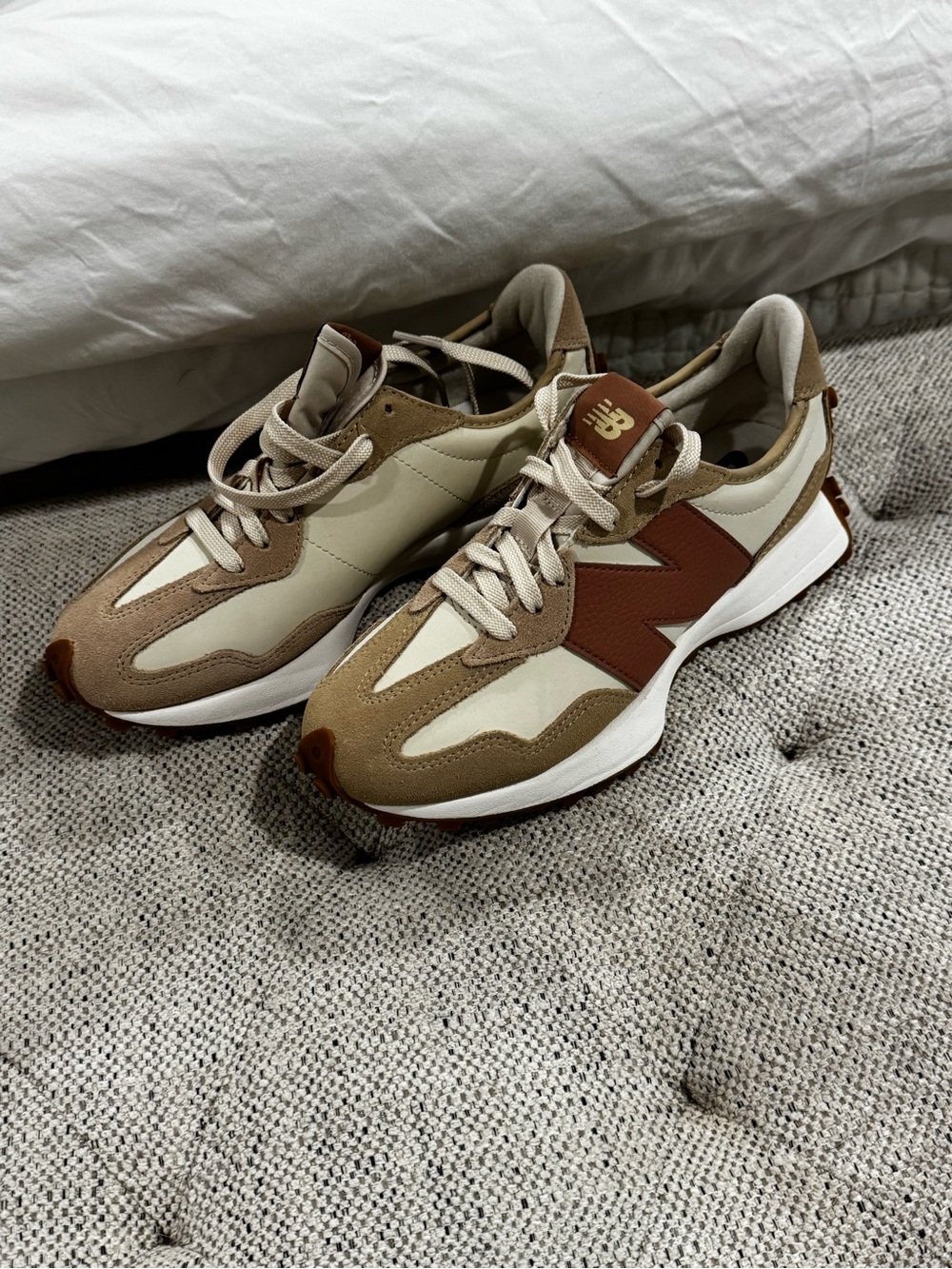 New Balance Women’s Beige, Brown and Tan 327